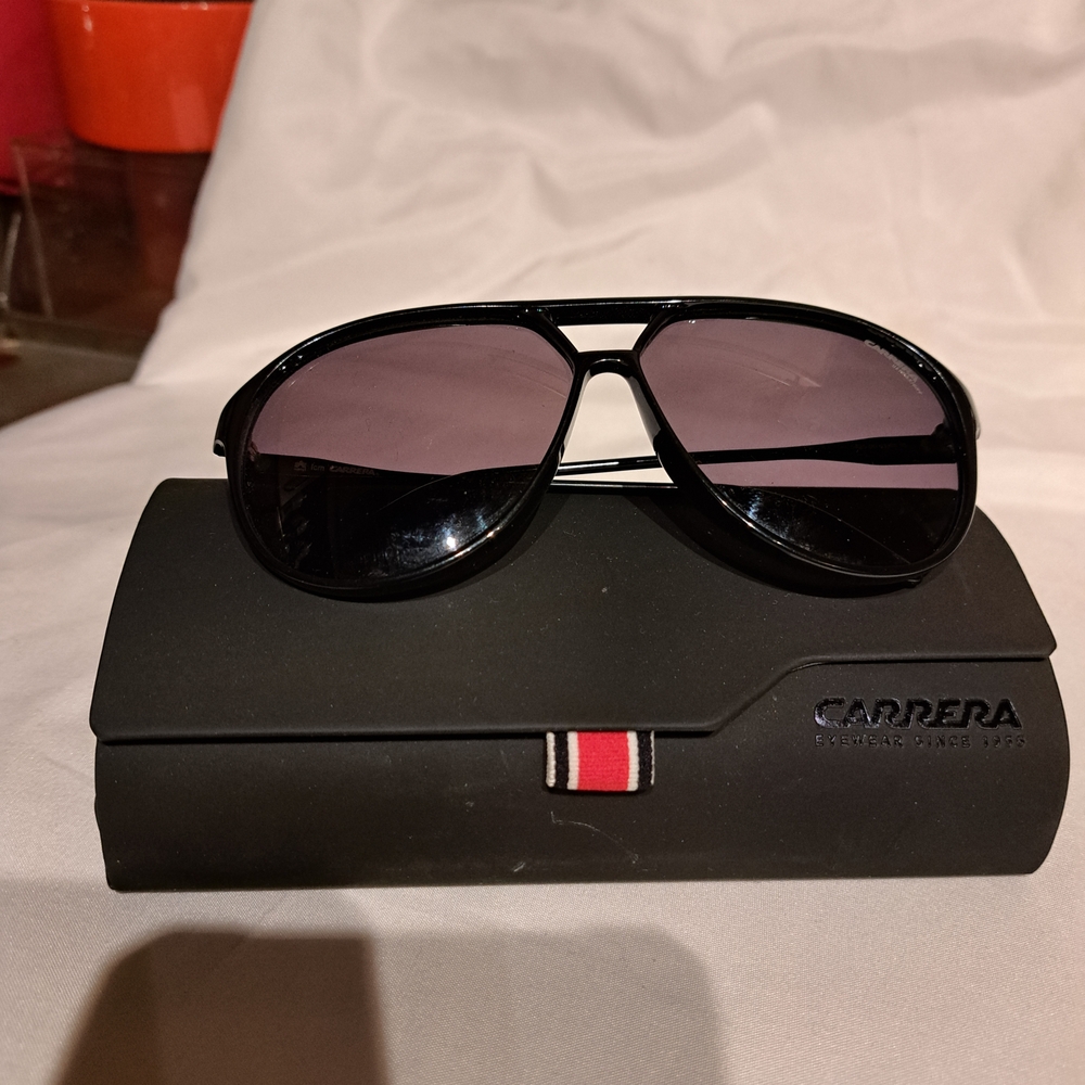 Carrera Black Aviator Sunglasses